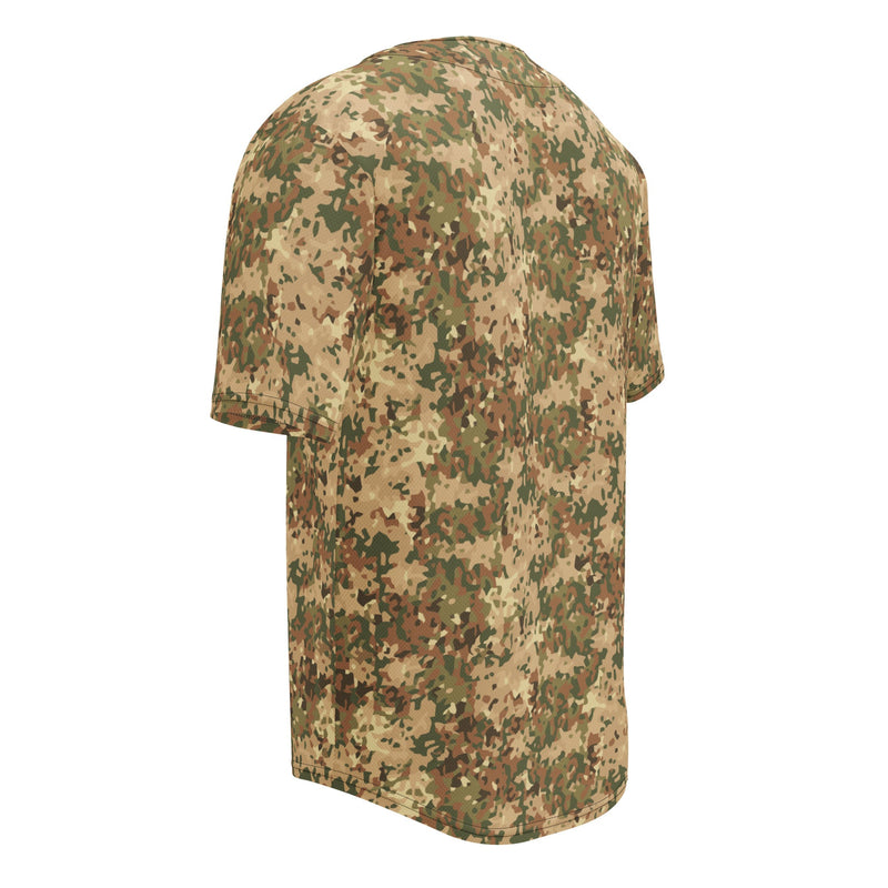 Fractal Dutch Arid CAMO Unisex Baseball Jersey