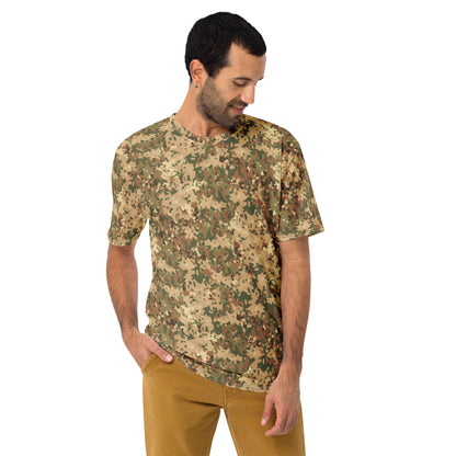 Dutch Fractal Tan CAMO Mens t-shirt - T-Shirts