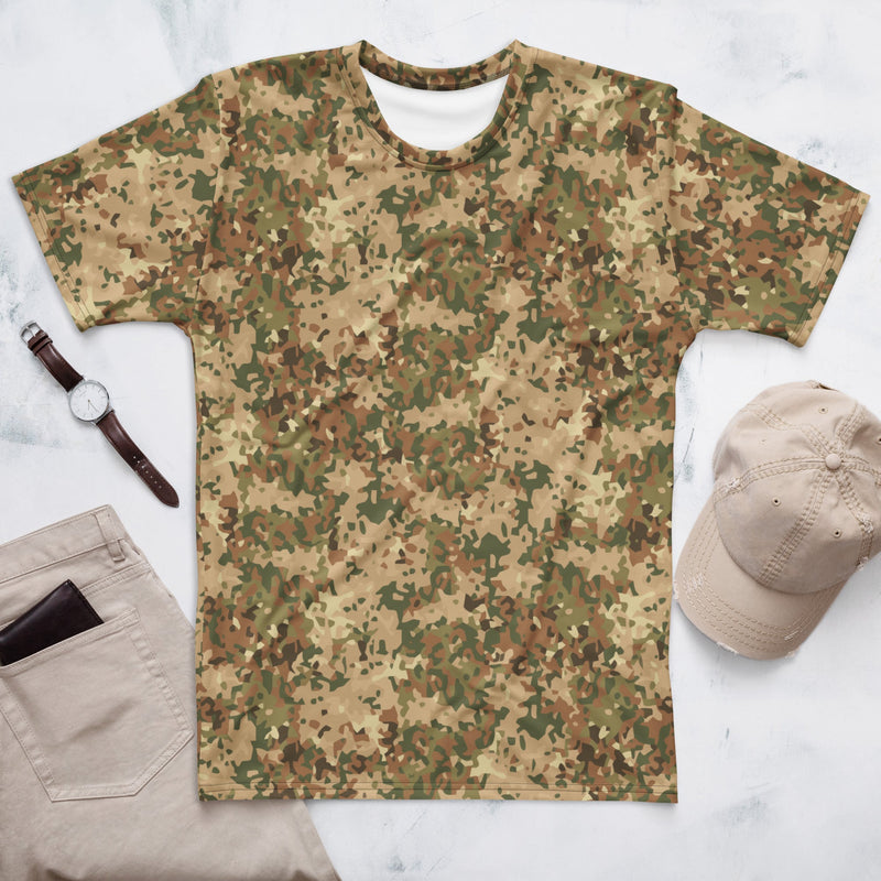 Fractal Dutch Arid CAMO Mens T-Shirt - XS