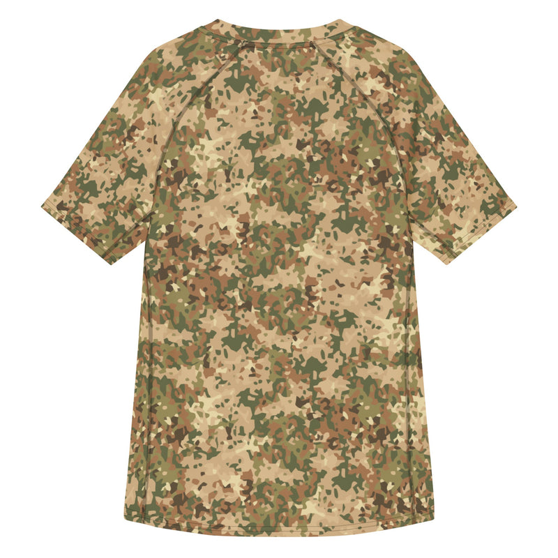 Fractal Dutch Arid CAMO Mens Short-Sleeve Rash Guard - SS
