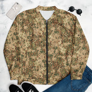 Fractal Dutch Arid CAMO Unisex Bomber Jacket