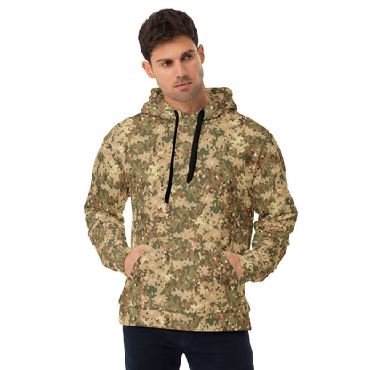 Dutch Fractal Tan CAMO Unisex Hoodie - 2XS - Hoodies