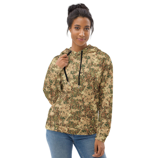 Dutch Fractal Tan CAMO Unisex Hoodie - Hoodies