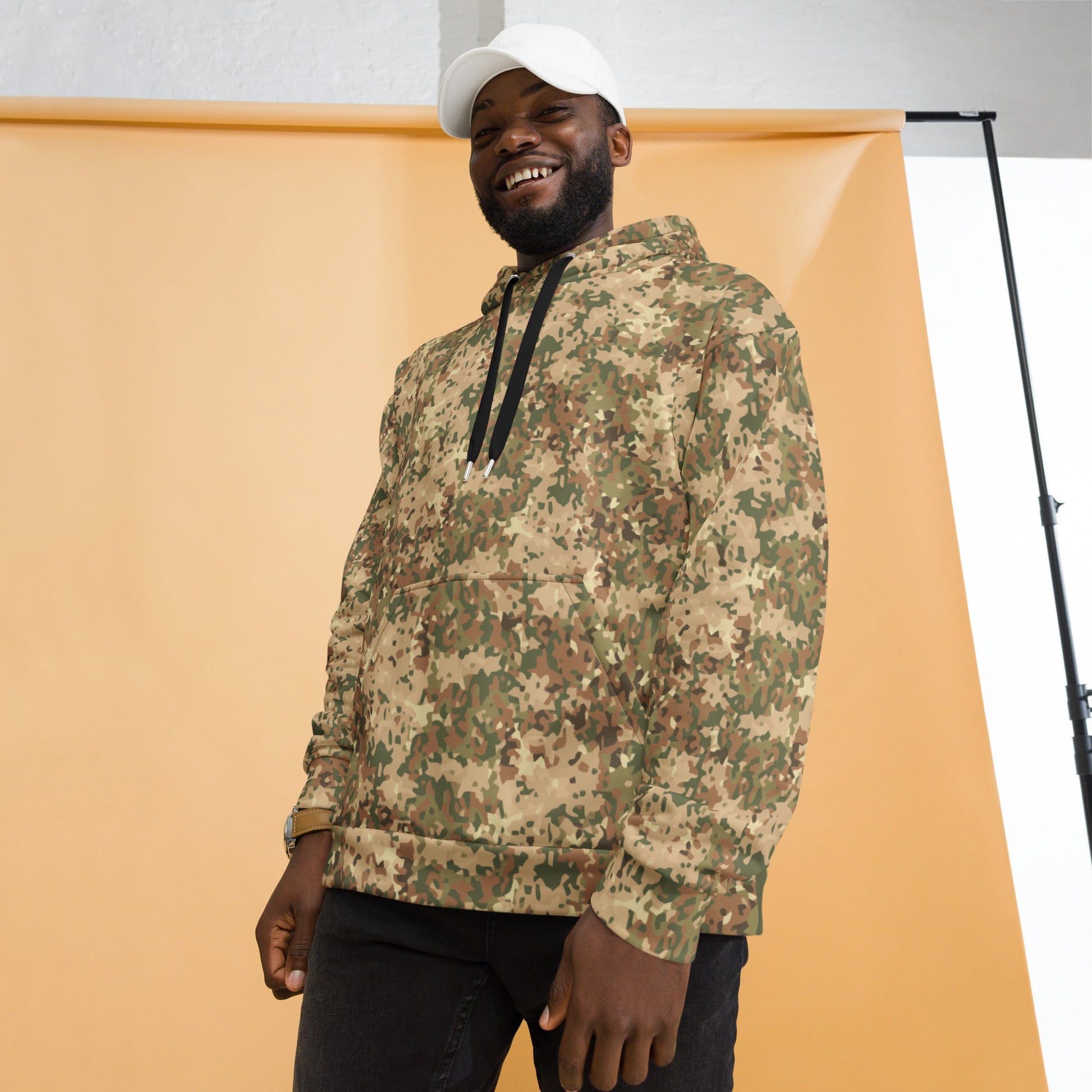 Dutch Fractal Tan CAMO Unisex Hoodie - Hoodies