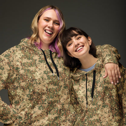 Dutch Fractal Tan CAMO Unisex Hoodie - Hoodies