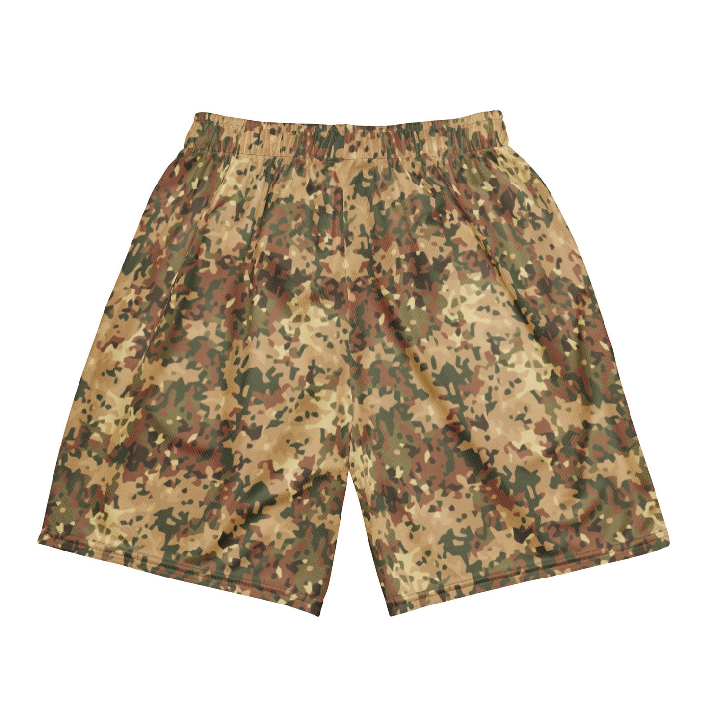 Dutch Fractal Tan CAMO Unisex Mesh Shorts