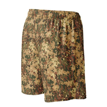 Dutch Fractal Tan CAMO Unisex Mesh Shorts