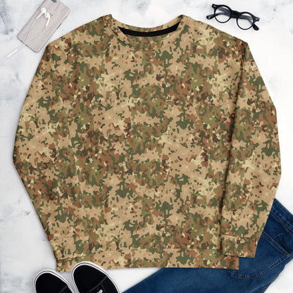 Dutch Fractal Tan CAMO Unisex Sweatshirt - Sweatshirts