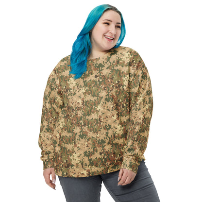Dutch Fractal Tan CAMO Unisex Sweatshirt - Sweatshirts