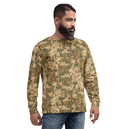 Dutch Fractal Tan CAMO Unisex Sweatshirt - Sweatshirts