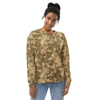 Dutch Fractal Tan CAMO Unisex Sweatshirt - Sweatshirts