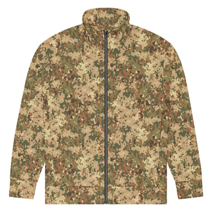 Dutch Fractal Tan CAMO Unisex track jacket - Track Jackets