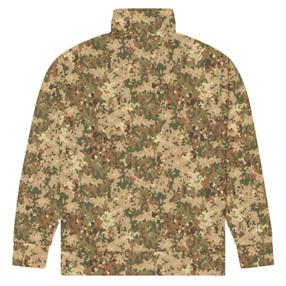 Dutch Fractal Tan CAMO Unisex track jacket - Track Jackets