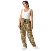Fractal Dutch Arid CAMO Unisex Wide-Leg Joggers