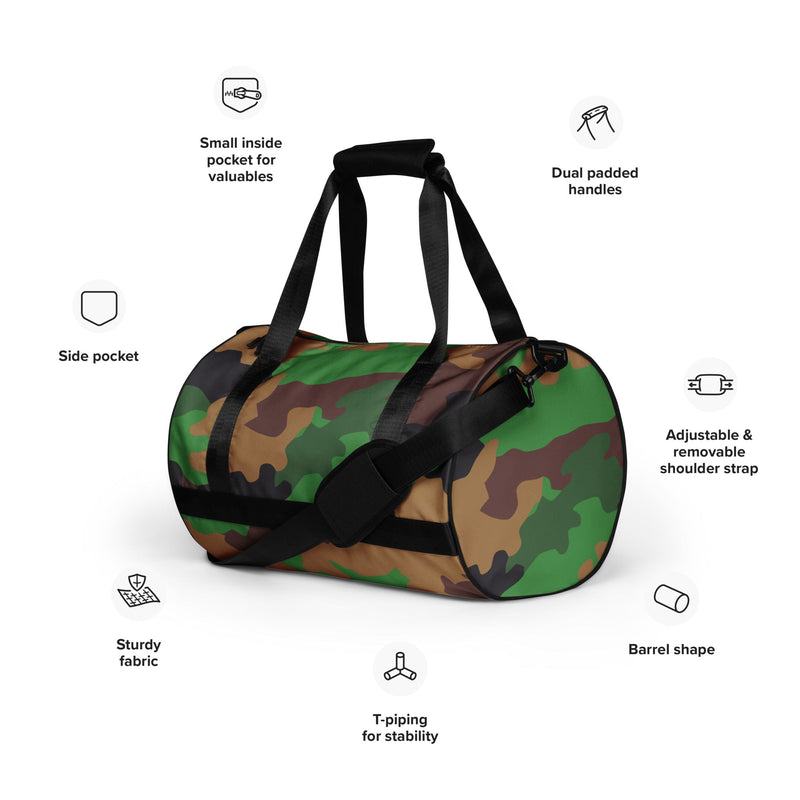 Jungle Dutch CAMO Gym Bag