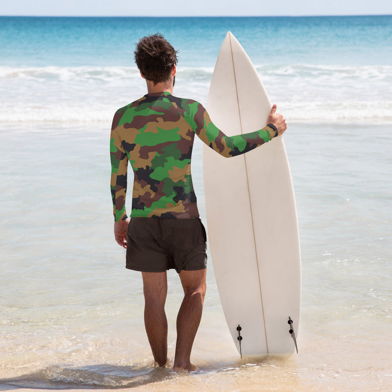 Jungle Dutch CAMO Mens Long-Sleeve Rash Guard
