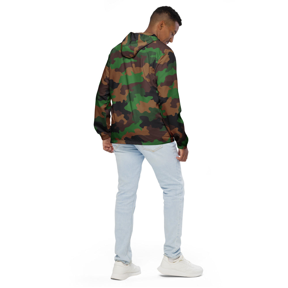 Dutch Jungle CAMO Men’s windbreaker - Mens Windbreaker