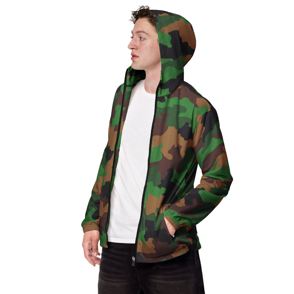 Dutch Jungle CAMO Men’s windbreaker - XS - Mens Windbreaker