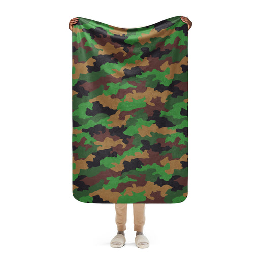 Jungle Dutch CAMO Sherpa Blanket - 37″×57″