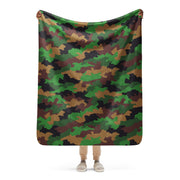 Jungle Dutch CAMO Sherpa Blanket - 50″×60″
