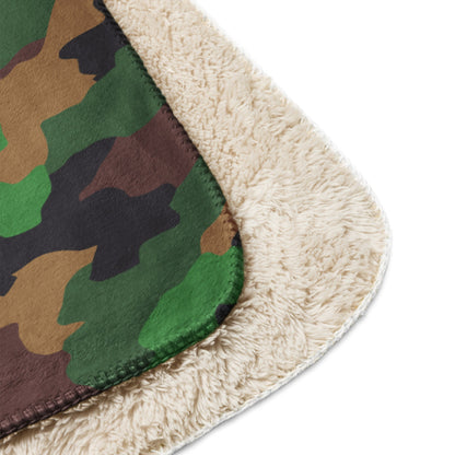 Dutch Jungle CAMO Sherpa blanket - Blanket