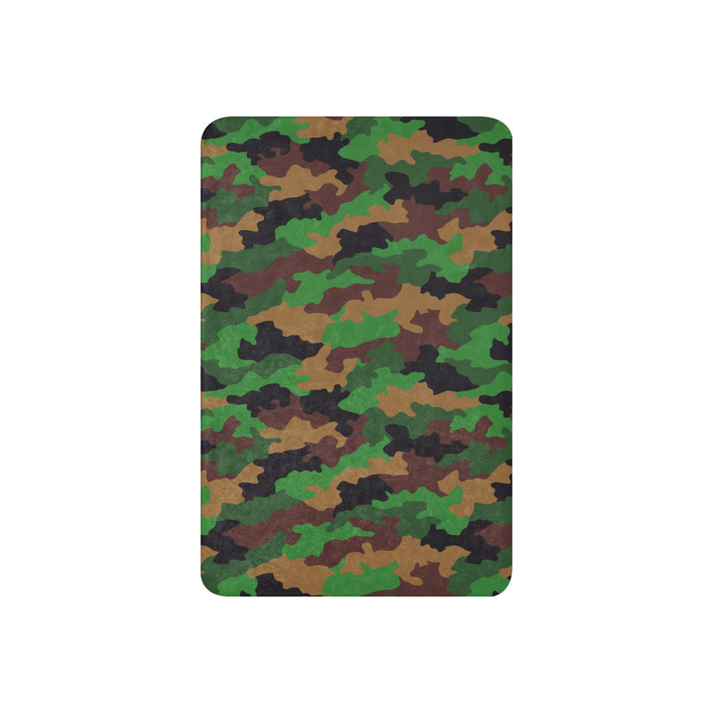 Jungle Dutch CAMO Sherpa Blanket