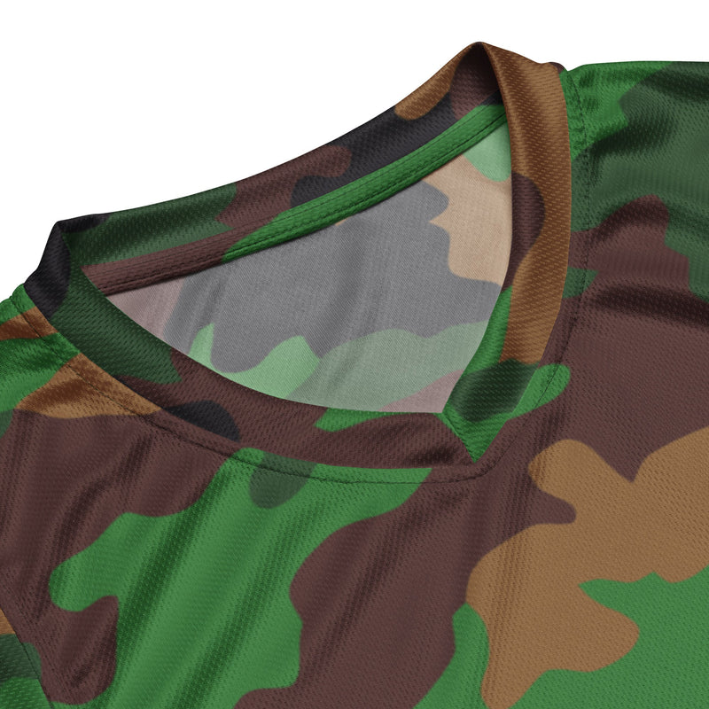 Jungle Dutch CAMO Unisex Basketball Jersey