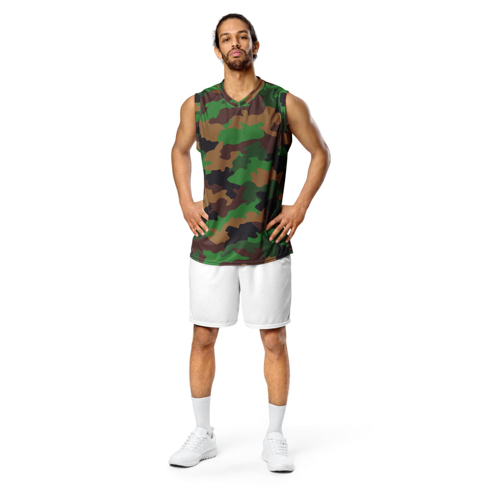 Dutch Jungle CAMO unisex basketball jersey - Unisex Basketball Jersey