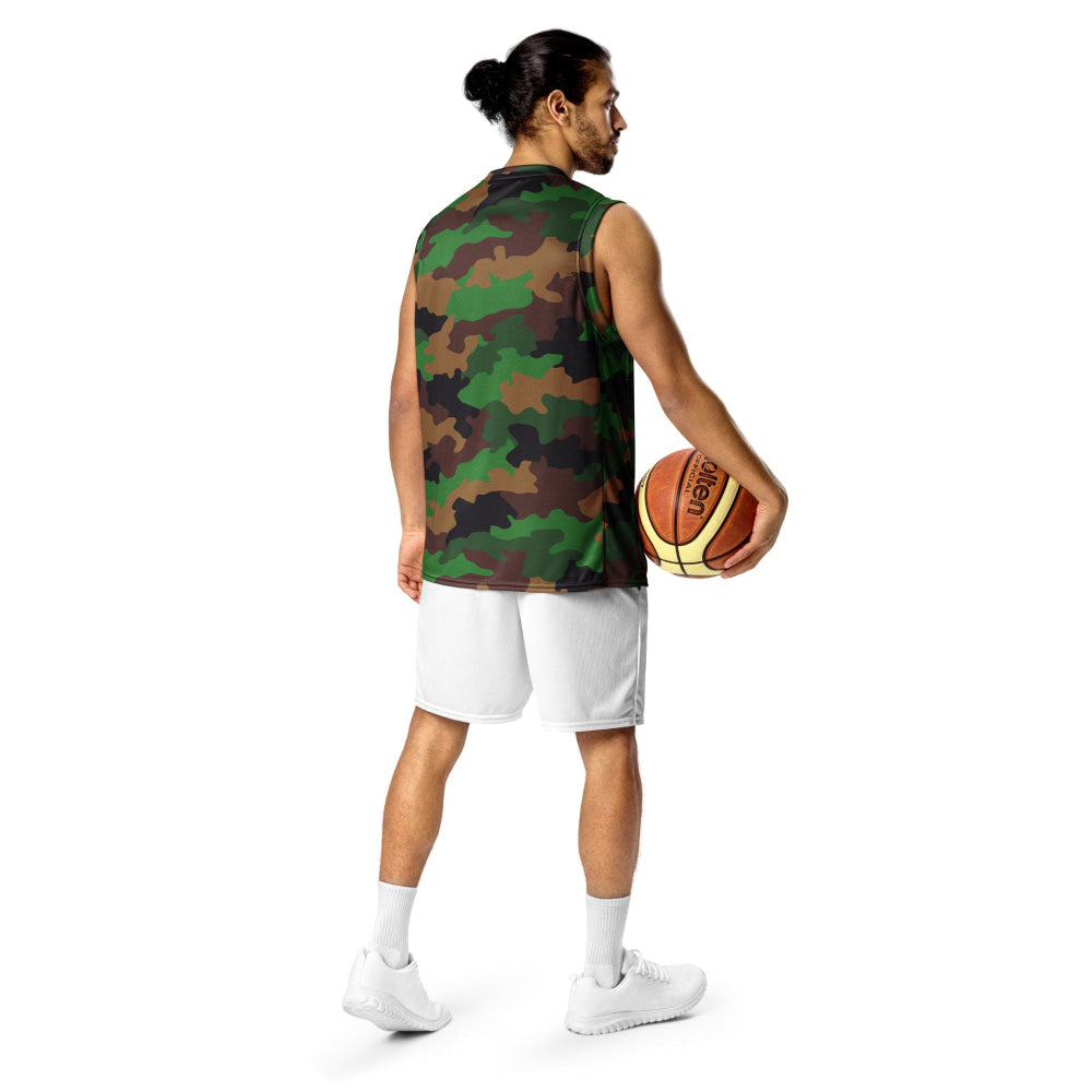 Dutch Jungle CAMO unisex basketball jersey - Unisex Basketball Jersey