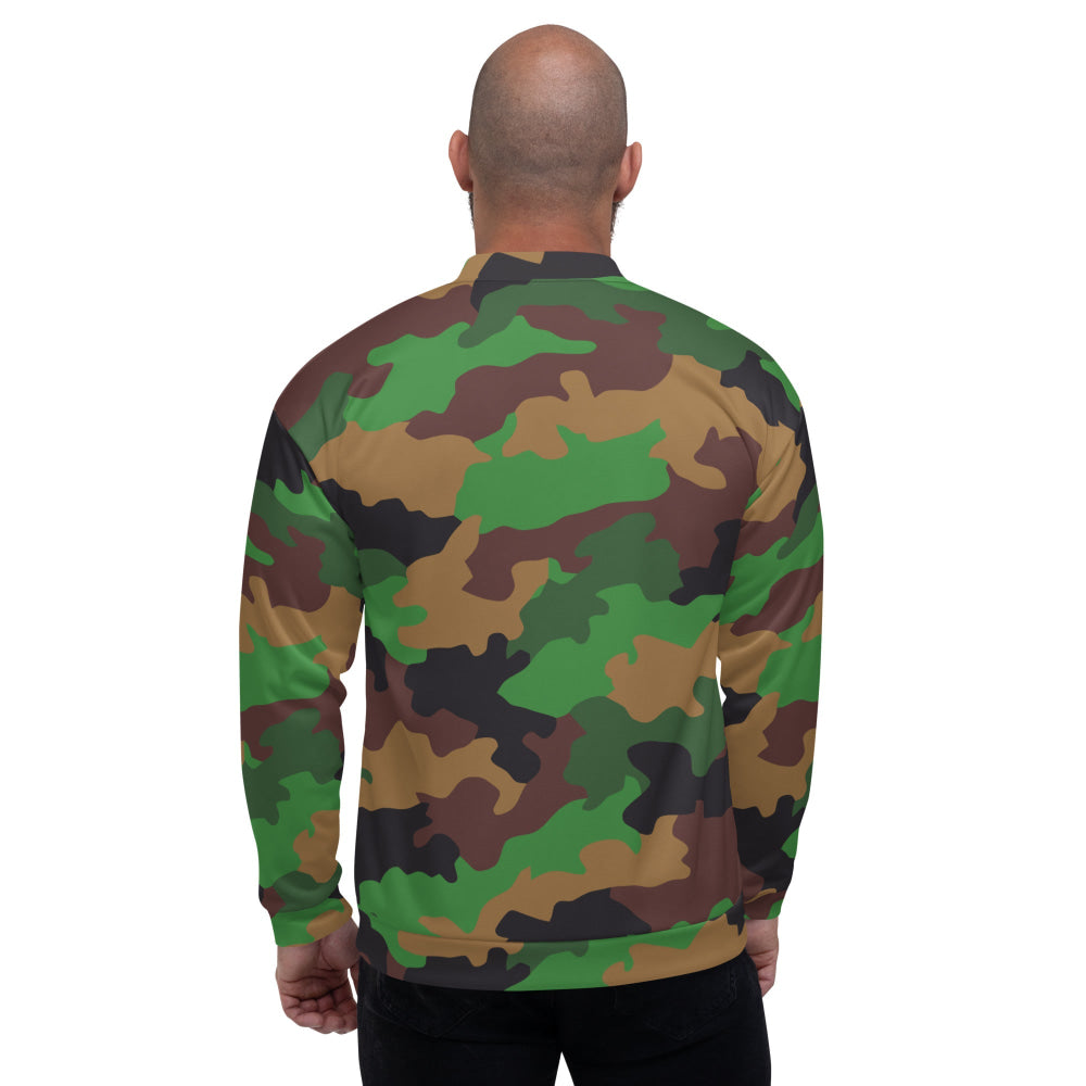 Dutch Jungle CAMO Unisex Bomber Jacket