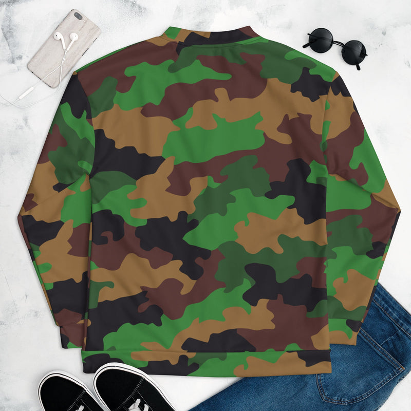 Jungle Dutch CAMO Unisex Bomber Jacket