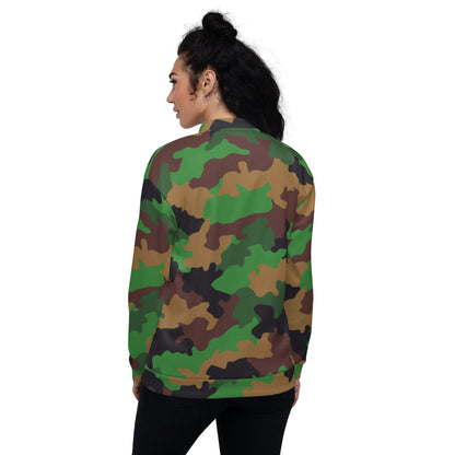 Dutch Jungle CAMO Unisex Bomber Jacket