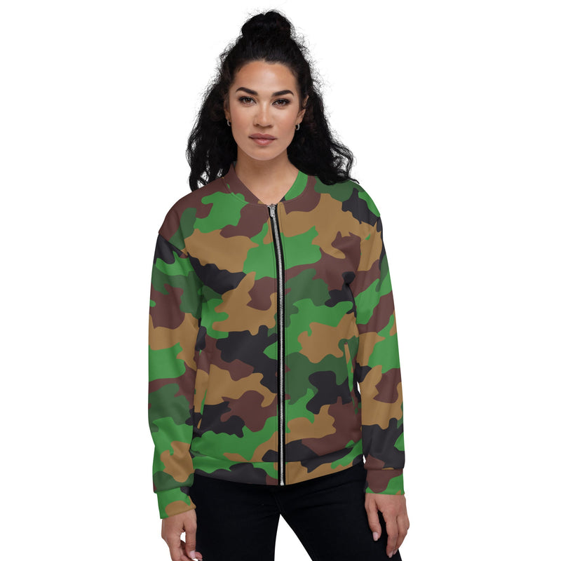Jungle Dutch CAMO Unisex Bomber Jacket