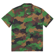 Jungle Dutch CAMO Unisex Short-Sleeve Button Shirt - 2XS - Button-Up