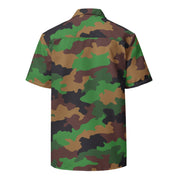 Jungle Dutch CAMO Unisex Short-Sleeve Button Shirt - Button-Up