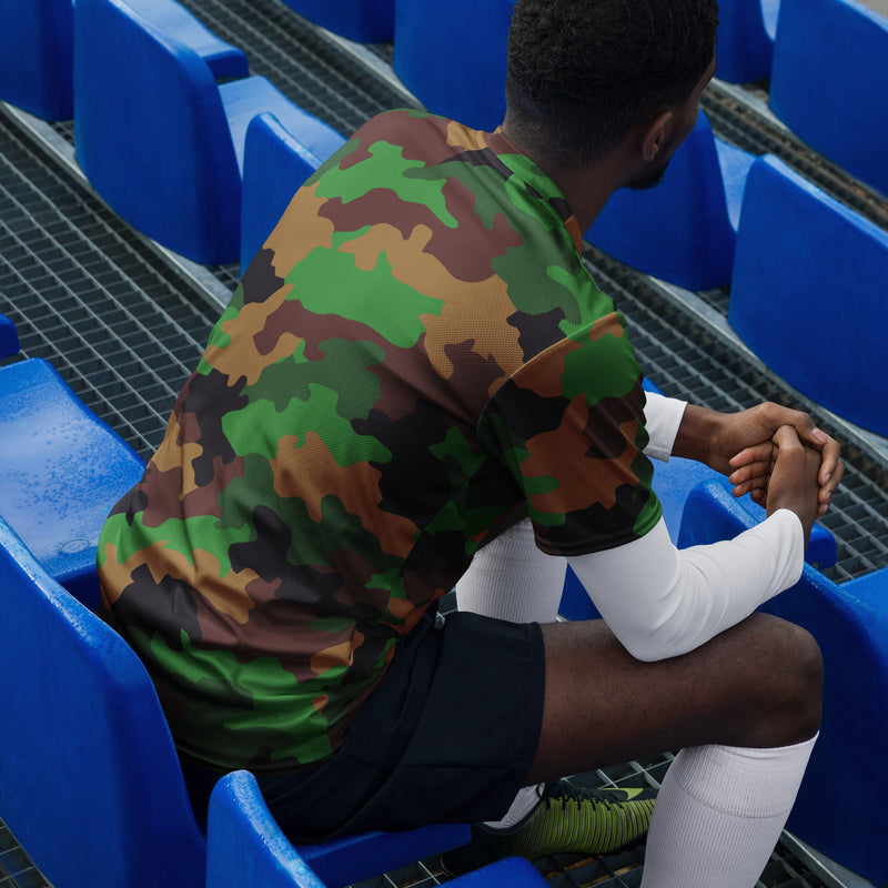 Jungle Dutch CAMO Unisex Sports Jersey