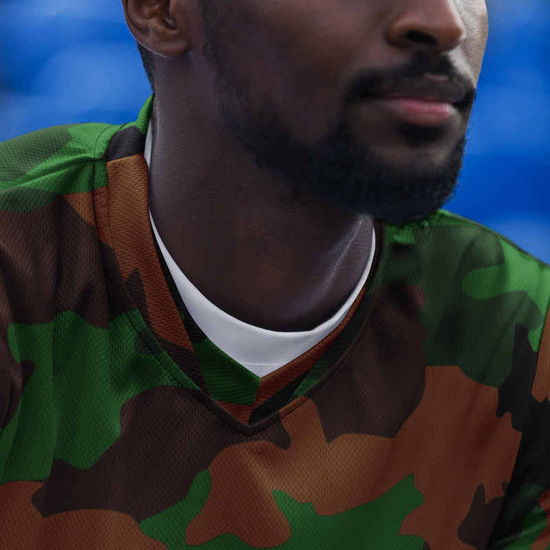 Jungle Dutch CAMO Unisex Sports Jersey