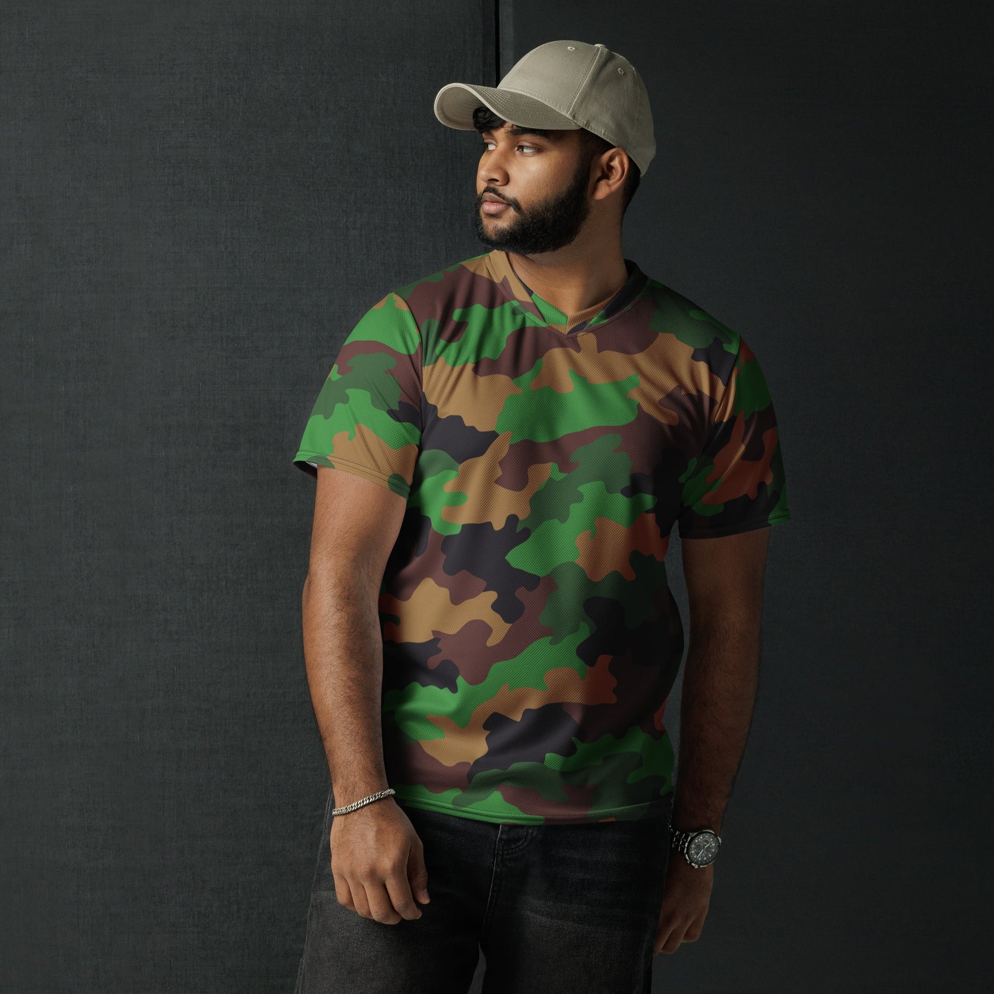 Dutch Jungle CAMO unisex sports jersey - Sports Jerseys