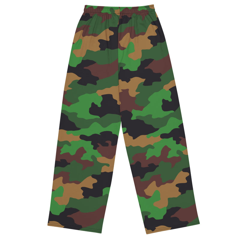 Jungle Dutch CAMO Unisex Wide-Leg Leisure Pants - Pant