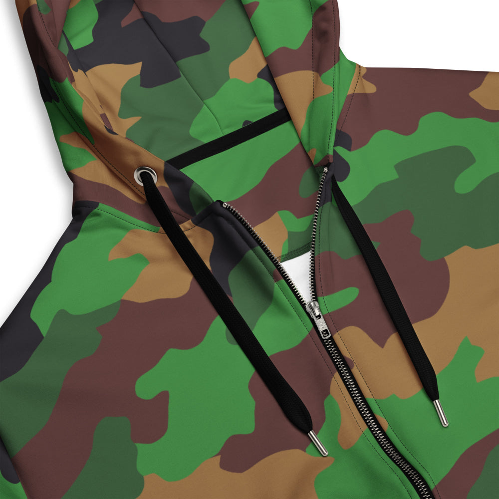 Dutch Jungle CAMO Unisex zip hoodie - Zip Hoodie