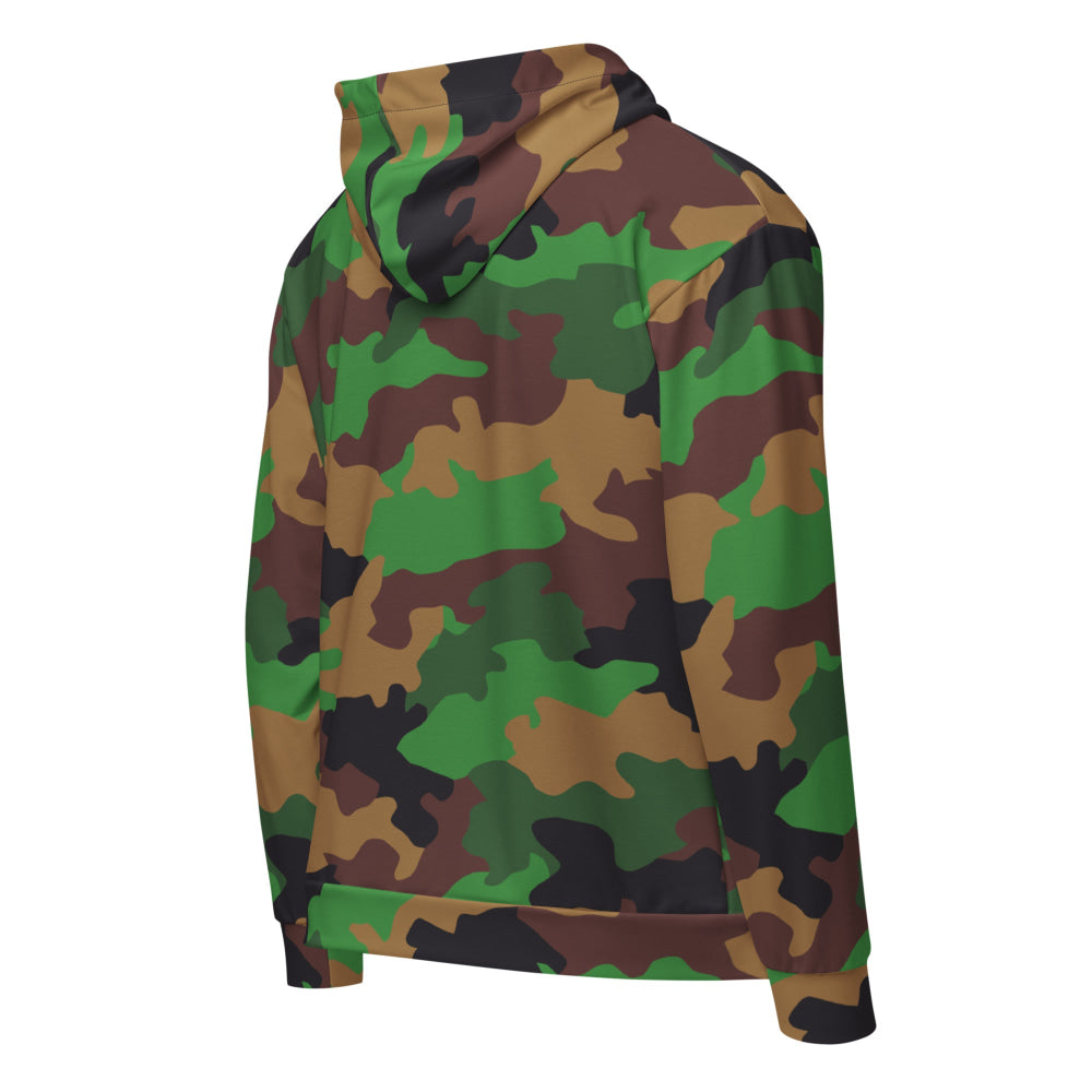 Dutch Jungle CAMO Unisex zip hoodie - Zip Hoodie