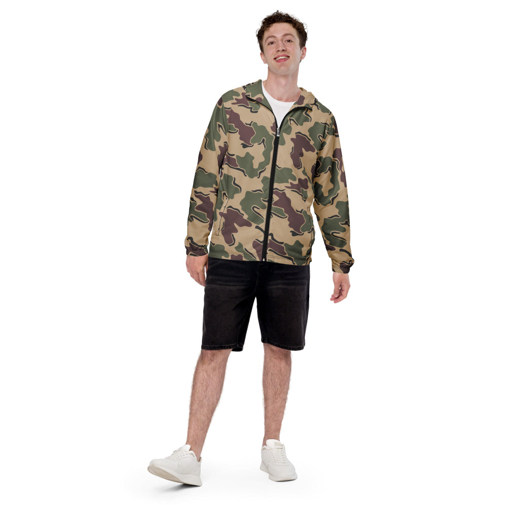 Dutch Korps Mariniers Jigsaw CAMO Men’s windbreaker - Mens Windbreaker