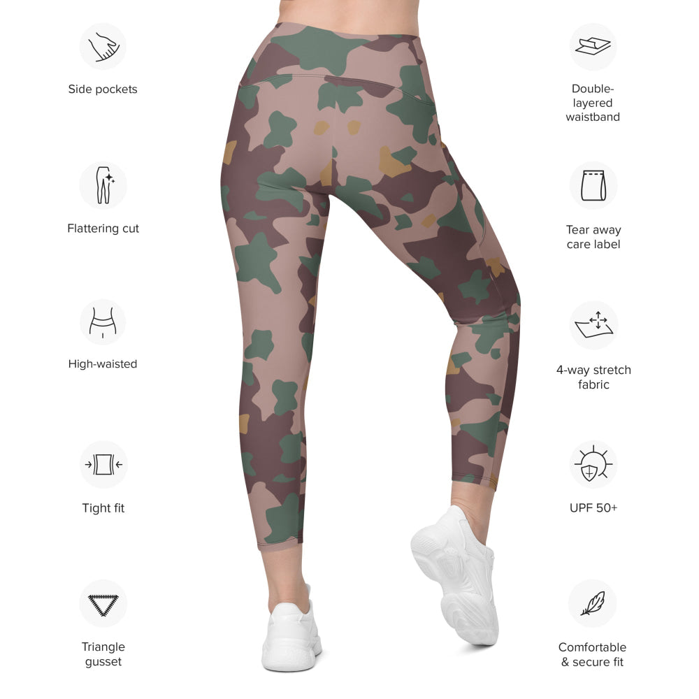 Dutch Korps Speciale Troepen CAMO Leggings with pockets - Womens With Pockets