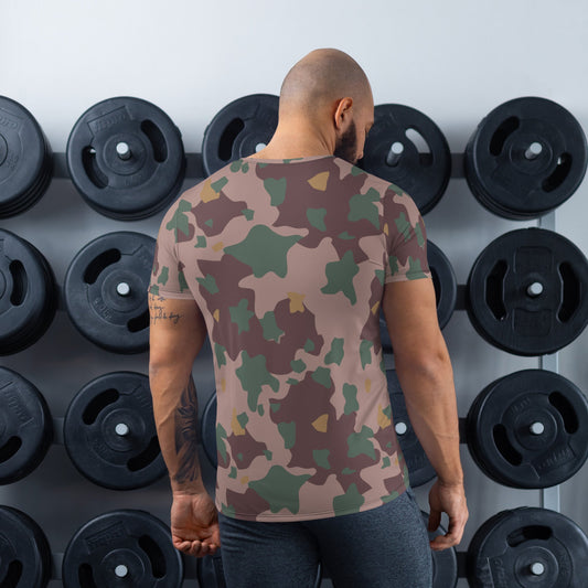 Dutch Korps Speciale Troepen CAMO Mens Athletic T-shirt - T-Shirts