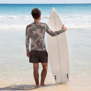 Brushstroke Dutch KST CAMO Mens Long-Sleeve Rash Guard