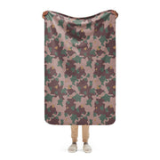 Brushstroke Dutch KST CAMO Sherpa Blanket - 37″×57″