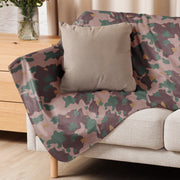 Brushstroke Dutch KST CAMO Sherpa Blanket