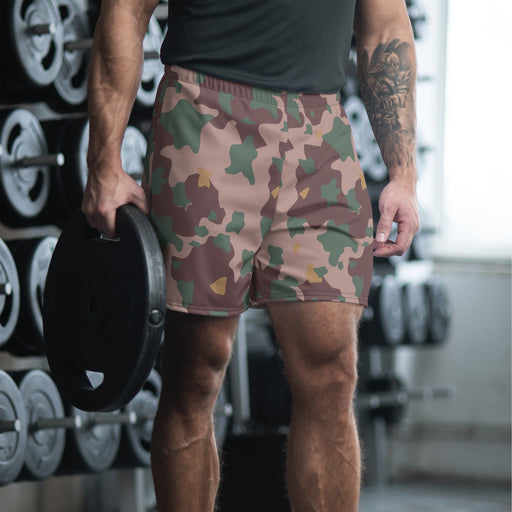 Brushstroke Dutch KST CAMO Unisex Athletic Long Shorts - XS