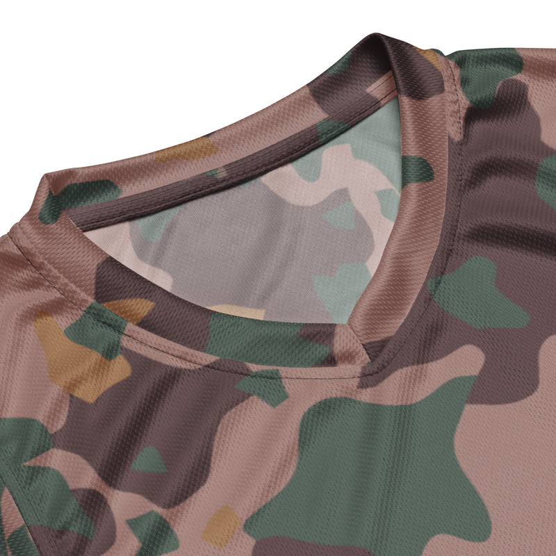 Brushstroke Dutch KST CAMO Unisex Basketball Jersey