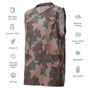 Brushstroke Dutch KST CAMO Unisex Basketball Jersey